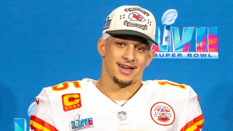 Patrick Mahomes says his ankle injury won't hold him back from team's offseason programme with Kansas City Chiefs ahead of 2023 season | NFL News | Sky Sports