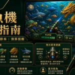 隆亨娛樂城 捕魚機玩法指南 GPT IMAGE2 圖卡，左上品牌、右下網址，整理魚種辨識、炮台節奏與預算提醒。